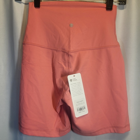 CRZ YOGA Brushed Naked Feeling Biker Shorts High Waist, small, Raspberry Sbt NWT - Picture 3 of 7